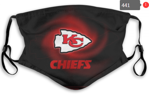 NFL Kansas City Chiefs #10 Dust mask with filter->nfl dust mask->Sports Accessory
